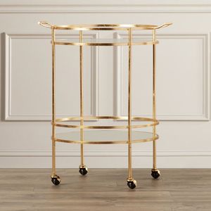 Commercial Metal Serving Trolley Built For Hotel Catering Restaurant Food Service And Beverage Transportation - Product Image 1