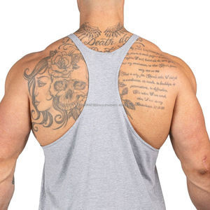 Wholesale OEM Service New Design Weightlifting <b>Men</b> Tank <b>Top</b> Summer Season High Quality Regular Fit <b>Men</b> Tank <b>Top</b> - Product Image 6