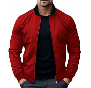 2026 Wholesale Oem Fashion Bomber <b>Jacket</b> for Men Breathable New Arrival Men Bomber <b>Jackets</b> - Product Image 3