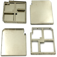 Pièces d'estampage personnalisées fer blanc EMI EMC RF RFI blindage cadre de couverture de boîtier peut PCB boucliers RF boîtier tissu PCB bouclier