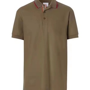 Vente en gros de chemises unies vierges en piqué de coton premium, personnalisables par broderie de logo, pour uniformes d'entreprise et promotionnelles, fabricant OEM - Product Image 4