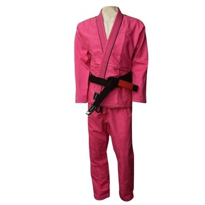 Ensemble de kimono de BJJ en polyester tissé perlé 550 GSM de qualité supérieure, logo personnalisé, patchs brodés personnalisés, léger, durable, OEM - Product Image 2