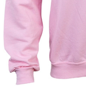 <b>Pink</b> 1908 Sweatshirt <b>Women</b> Sorority Inspired Crewneck Pullover Long Sleeve Casual Greek Style Fleece <b>Top</b> Embroidered Apparel - Product Image 2