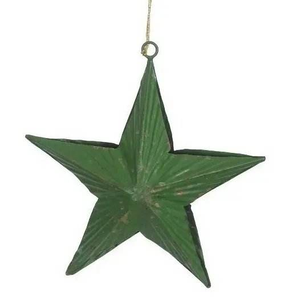 Estrella Colgante de Navidad de Aluminio Ecológica de Último Diseño, Tamaño Personalizado, Decoración para Árbol, Recubierta de Rojo Metálico - Product Image 2