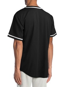 Mens Front Closure Baseball Style Jersey Short Sleeve Casual <b>Athletic</b> Outfit Street Ready Daily Wear Top - Product Image 4