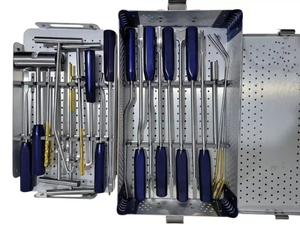Orthopedic Bone Cement <b>Removal</b> Instruments Set <b>Box</b> High Quality JI-3084 Jamso Industries CE Manual Class I 1 Year Warranty - Product Image 6