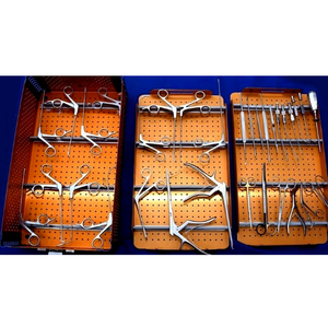 Ensemble d'instruments de chirurgie plastique endoscopique FESS pour sinus et ORL, 32 pièces avec boîte - Product Image 1