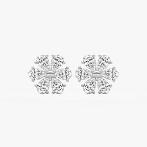 Pendientes de Diamantes Cultivados en Laboratorio con Corte de Pera de 1.8CTW, 12 Piezas, Certificados por IGI, Chapados en Oro de 10/14/18KT, Joyería Moderna para Mujer - Product Image 2