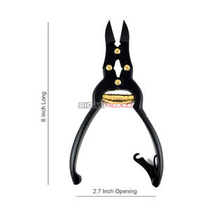 Coupe-ongles professionnel en acier inoxydable pour ongles épais, robuste, à large ouverture, idéal pour les podologues et les ongles des doigts de bébé - Product Image 2