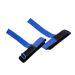 Sangles de musculation en néoprène et coton durables pour soulevés de terre, musculation, soutien rembourré pour poignets, unisexe - Product Image 2