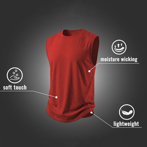 Débardeurs de sport personnalisés de qualité professionnelle pour hommes, gilets de sport vierges, uniformes d'équipe, vêtements de fitness pour la gym - Product Image 4