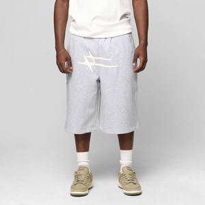 กางเกงขาสั้นออกกำลังกายผู้ชายสไตล์สตรีทแฟชั่น ผ้าฝ้ายฟลีซหนานุ่ม สำหรับวิ่งและฟิตเนส ขายส่งจากโรงงาน - Product Image 6