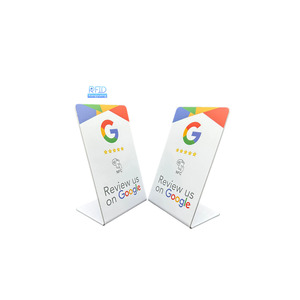 13,56 MHz NFC Tap Google Review Stand Boost Comentarios de los clientes con Tap & Scan <span class=keywords><strong>QR</strong></span> No se requiere aplicación - Product Image 4