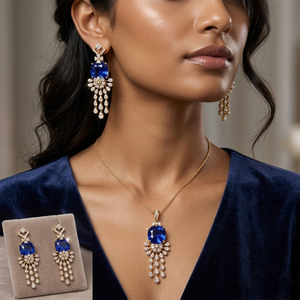 <b>Gold</b> Diamond <b>Pendant</b> Certified Natural Diamonds Luxury <b>Solid</b> Romantic Bridal Wedding Jewelry - Product Image 2