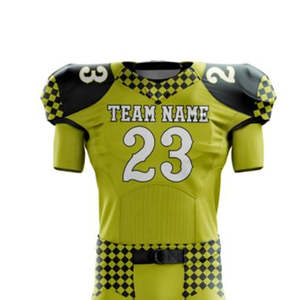 Uniforme de Fútbol Americano Personalizado de Alta Calidad para Hombre con Mangas Cortas y Diseño Impreso en 3D - Product Image 4