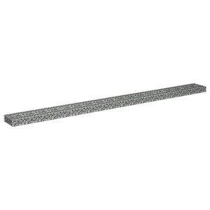 Cama de jardín elevada de gavión de acero galvanizado 141,7 \ "x11.8 \" x3.9 \" - Product Image 4
