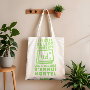 ถุงช้อปปิ้งผ้าฝ้ายรีไซเคิล 100% พิมพ์ลายคุณภาพส่งออก ขายส่งจากอินเดีย - Product Image 1