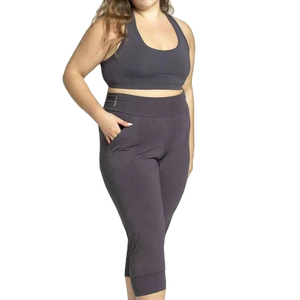 Ensemble de yoga pour femmes, taille haute, sur mesure, avec logo et design personnalisés, vêtements de sport grande taille - Product Image 1