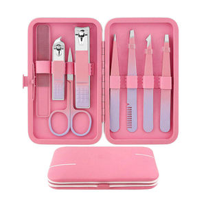 Kit de manucure et pédicure réutilisable en acier inoxydable, ensemble d'outils de soin des ongles pour femmes et hommes, usage professionnel en salon et à domicile - Product Image 3