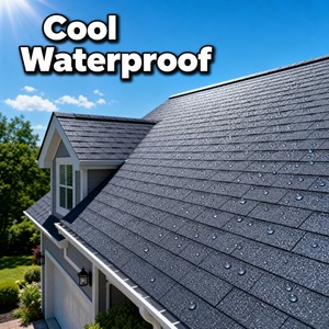 Revêtement Élastique Solaire Réfléchissant Anti-UV Isolant Thermique 1K Imperméable Écologique à Faible Teneur en COV pour Toiture en Bardeaux d'Asphalte – Vente en Gros - Product Image 4