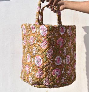 Bolsas para la ropa sucia, juego de 10 piezas surtidas, bolsa acolchada con estampado a mano, ENVÍO GRATUITO - Product Image 4