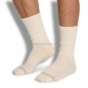 Men's Nevy Black Crew <b>Socks</b> <b>100</b>% Cotton Breathable Knitted Logo Custom Sports <b>Socks</b> Winter Regular Style Anti-Bacterial Quick - Product Image 6