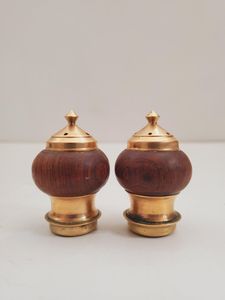 Luxury Acacia Wooden Salt And <b>Pepper</b> Shaker Set Reusable Seasoning Container For Daily Cooking Needs - Product Image 1