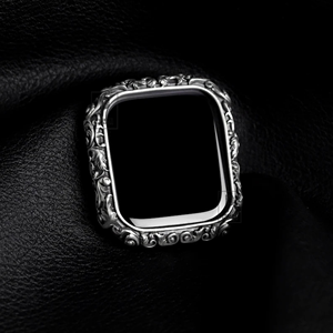 Caja de Reloj de Lujo con Incrustaciones de Diamantes Moissanite, Chapada en Oro Blanco, Estilo Hip Hop, Bisel Personalizado para Reloj de Hombre - Product Image 1