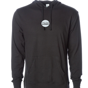 Wholesale Custom Tri-Blend T Shirt Hoodie Next Level Quality Lightweight Jersey Hooded Tee Bulk Supplier USA Brand - Product Image 6