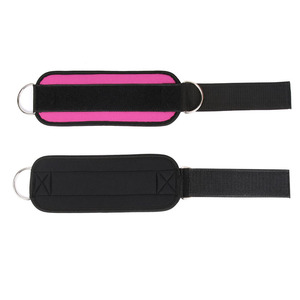 Reinforced Stitching <b>Ankle</b> Straps for Heavy Weightlifting Padded Gym Attachment for Leg Pulley and Cable Exercises - Product Image 4