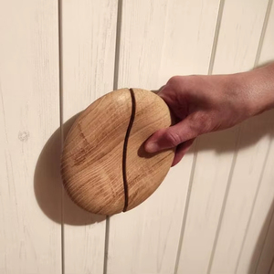 Boutons de tiroir en bois durables et poignées de placard écologiques, design côtier, faits à la main et résistants pour la décoration intérieure moderne - Product Image 1
