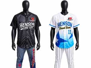 Uniforme de Béisbol Personalizado Long Mission Industry para Hombre, Transpirable, 100% Poliéster, Jersey Blanco, Azul y Negro, con Detección de Agujas, para Adultos - Product Image 1