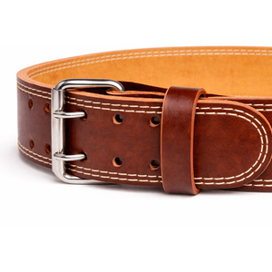 Ceinture de musculation réglable SAAR INDUSTRIES en cuir tanné robuste, antidérapante et respirante pour l'haltérophilie et la musculation, durable - Product Image 5