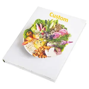 China factory direct cheap price custom hardcover art paper coffee table diet cooking books printing