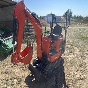 รถขุดขนาดเล็ก Kubota K008-5 กำลังสูง พร้อมเครื่องยนต์ 7.6 กิโลวัตต์ ดีไซน์กะทัดรัด รางปรับได้ และความลึกในการขุด 1720 มม. - Product Image 2