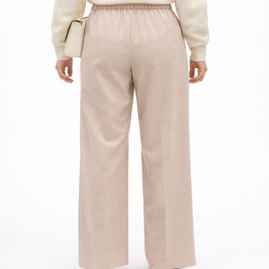 Women Casual Jogger <b>Drawstring</b> Lounge Pants <b>Drawstring</b> Waist Comfortable Fit Side Pockets Daily Wear Women <b>Trouser</b> - Product Image 2