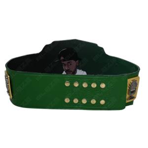 Ceintures de championnat de boxe, lutte et MMA en cuir véritable, faites à la main, personnalisées, en alliage, durables, à taille haute, avec logo en relief, pour arts martiaux - Product Image 3