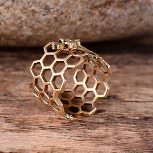 Designer Metal Napkin Ring Set <b>Decorative</b> Serviette <b>Accessory</b> for Luxury Dining <b>Table</b> Events Wedding Hotel and Party - Product Image 3