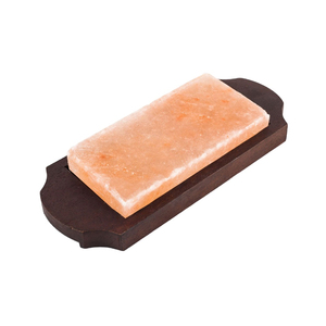 Wholesale Square <b>Shape</b> Himalayan Salt Cooking Slab Plates and Himalayan Salt <b>Block</b> Tray Barbecue Grill Rack for Bbq - Product Image 1
