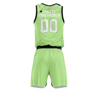 Ensembles d'uniformes de basketball sans manches OEM vierges, grande taille, en maille, imprimés par sublimation, respirants, à séchage rapide, couleurs et designs personnalisables - Product Image 3