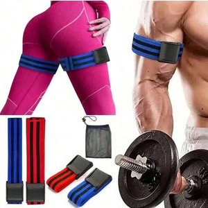 Bandas de Resistencia de Tela para Cadera, Tipo Lazo, de Alta Calidad, con Logotipo Personalizado, para Entrenamiento BFR y Fitness, Tamaño Mediano - Product Image 4