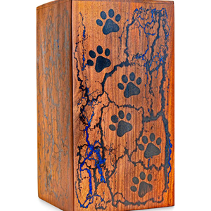 Premium Wooden Burial Urn for Cremated Remains Personalized Wooden Memorial Box Urn by AYAANS - Product Image 2