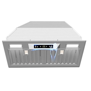 30 ฮูดดูดควันสเตนเลสแบบติดตั้งในครัว/แบบไม่มีท่อ - Product Image 1