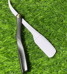 Maquinilla de Afeitar Manual de Acero Inoxidable con Hoja Única y Mango de Plástico para Depilación de Bikini, Uso Femenino, Barbería - Product Image 2