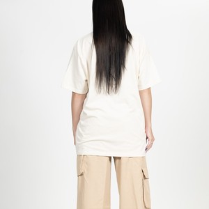 เสื้อยืดผ้าฝ้าย 100% ทรงหลวม สไตล์ลำลอง แฟชั่นโอเวอร์ไซส์ พรีเมียม เสื้อยืดโอเวอร์ไซส์ผู้หญิง ทรงเบสิค สวมใส่สบาย เสื้อยืดลำลอง - Product Image 3