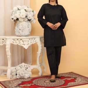 ชุดสูท2ชิ้นกางเกงผ้าคอตตอนสำหรับผู้หญิงกางเกงใส่สบายสำหรับ PS5168 - Product Image 3