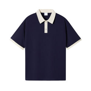 Collection été, polo pour homme, nouvelle mode, coton de haute qualité, manches courtes, avec logo personnalisé, polo de golf unisexe en vente - Product Image 5