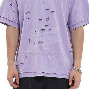 Adults Wear Outdoor Use Men Distressed <b>T</b> <b>Shirt</b> High Quality Made Men <b>T</b> <b>Shirt</b> New Design Men Distressed <b>T</b> <b>Shirt</b> - Product Image 6