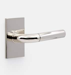 Manija de palanca de moda con privacidad de paso, de acero inoxidable bronce para puerta de hogar, herrajes de cerradura de puerta personalizables - Product Image 3