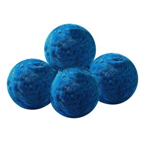 Boules filtrantes réutilisables en fibre de polyester bleue de 4 lb pour piscines – Remplace le sable des filtres de piscine - Product Image 2